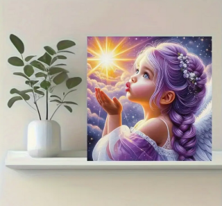 Preview: Diamond Painting Schutzengel